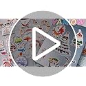 30pcs Glow in the Dark Christmas Stickers - Waterproof Vinyl Decals