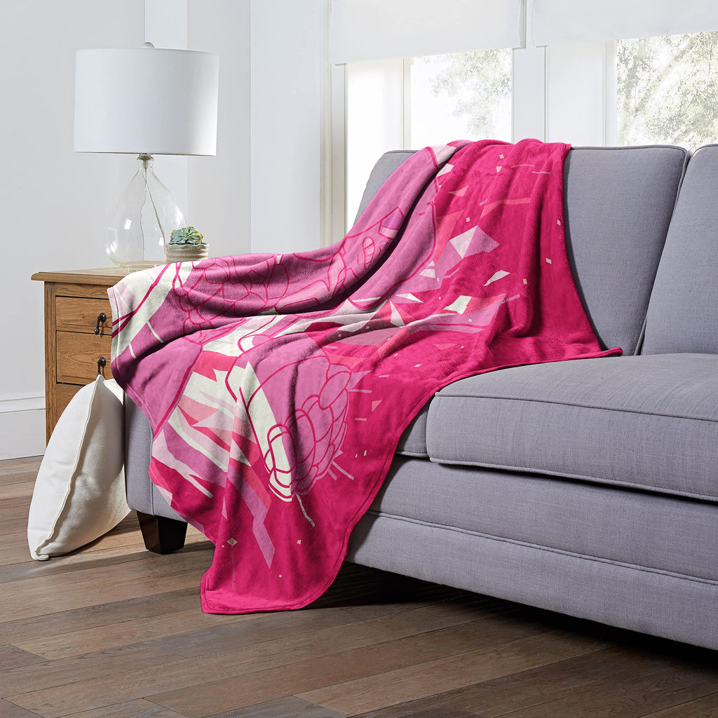 Northwest Steven Universe Silk Touch Throw Blanket, 50" x 60", Garnet Crystal Burst
