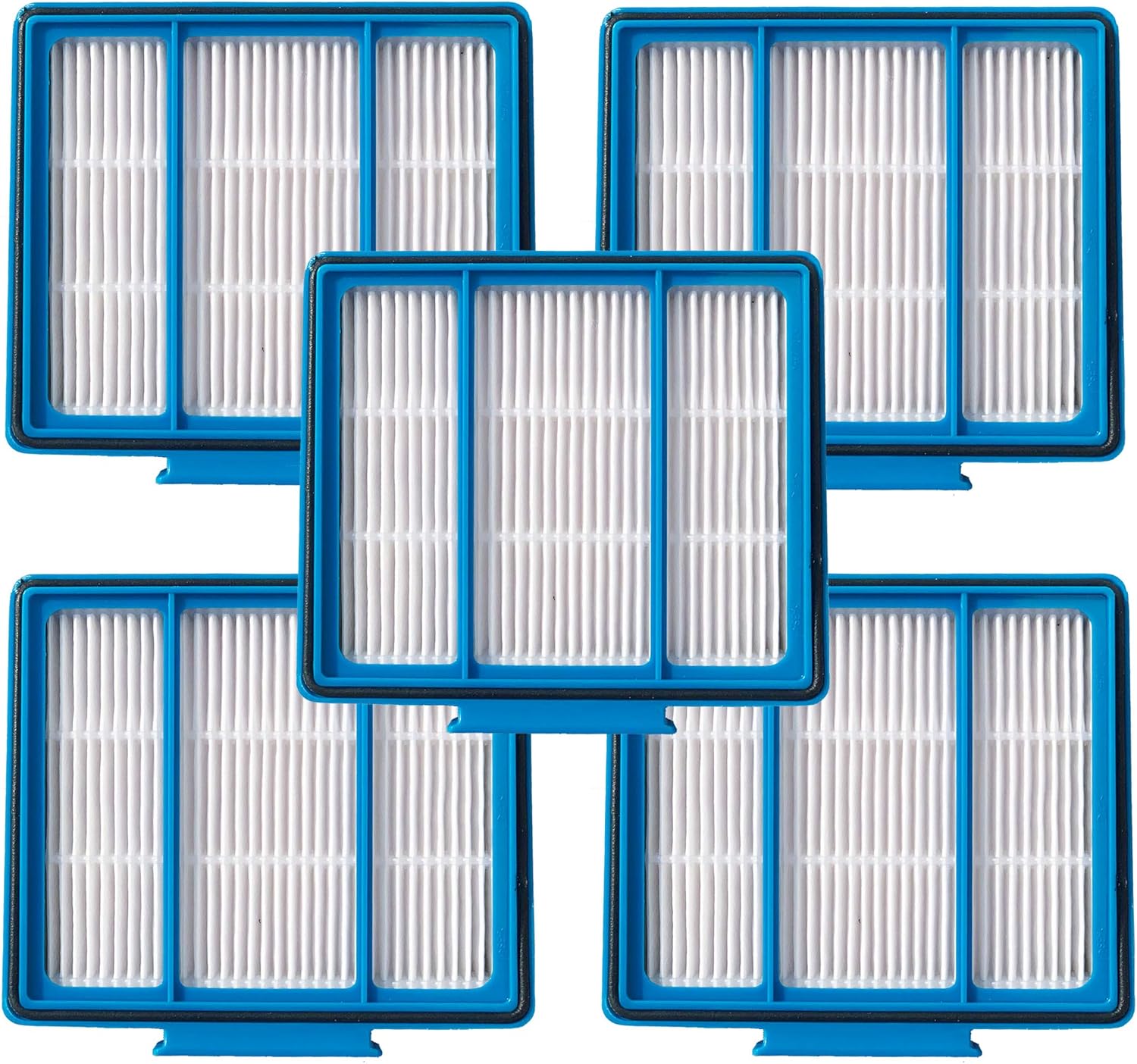 Shark | 5-Pack Replacement HEPA Filters for ION, IQ, EZ AI Series Vacuums - Fits Multiple Models