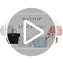 MAXTOP Insulated Lunch Bag, Large Thermal Cooler Tote for Work - Charcoal Black