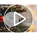 2025 New Home Christmas Ornament - 3" Ceramic Housewarming Gift