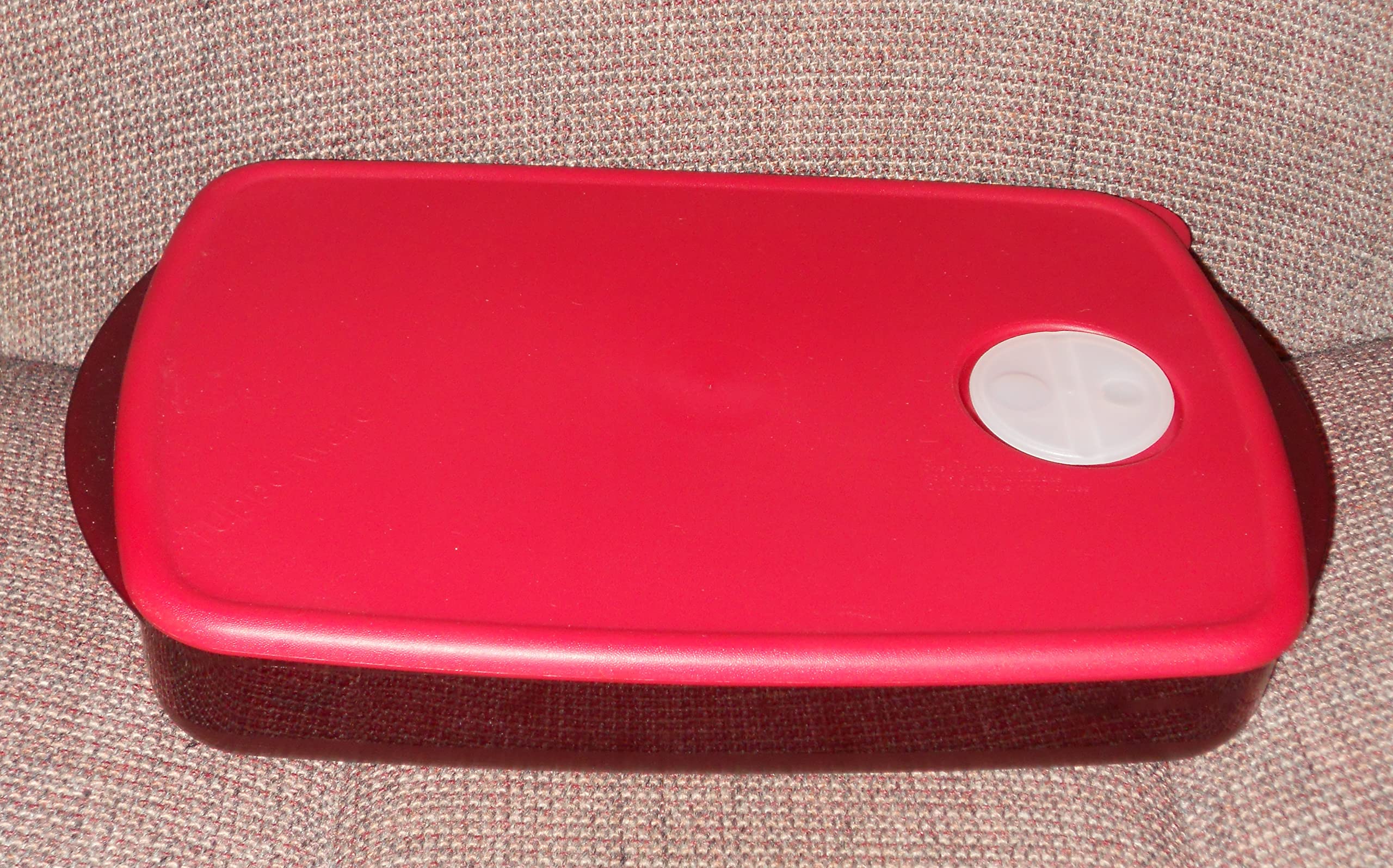 Tupperware Rock N Serve Large Shallow Ruby