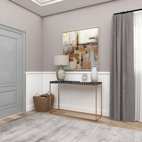 Deco 79 Metal Geometric Decorative Sculpture Home Decor Statue with Gold Accents, Accent Figurine 7" x 7" x 7", Black