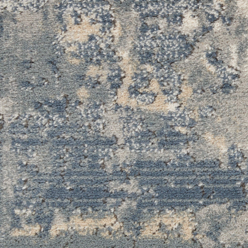 Nourison Home Concerto Grey Beige 2'2" x 7'6" Area Rug - Easy Clean, Non Shedding, Bed Room, Living Room, Dining Room, Kitchen (8' Runner)