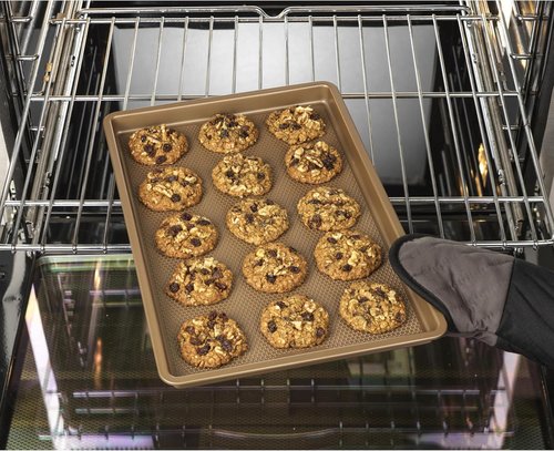 GoodCook BestBake Nonstick Cookie Sheet - 11" x 17" Large Baking Pan for Even Heating & Scratch-Resistant Durability