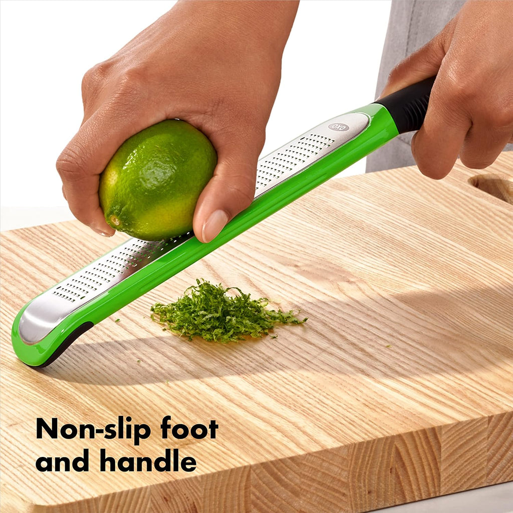 OXO Good Grips Zester & Grater - Precision Etched Blades for Effortless Citrus Zesting & Grating