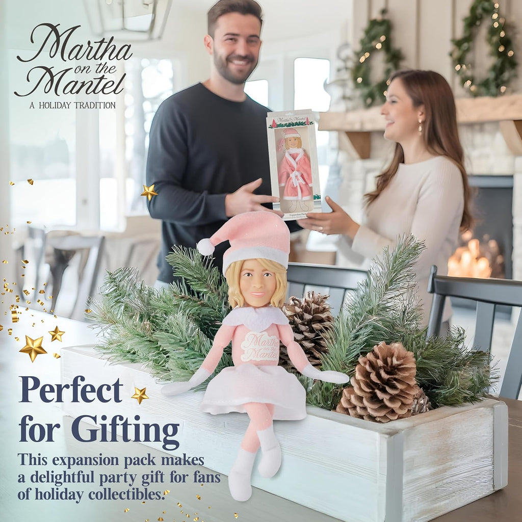Martha Stewart Plush Robe & Sleep Mask Expansion Pack | Perfect Secret Santa Gift for Collectors