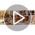 Fall Pumpkin Pillow Covers 18x18 - Set of 2 for Cozy Decor