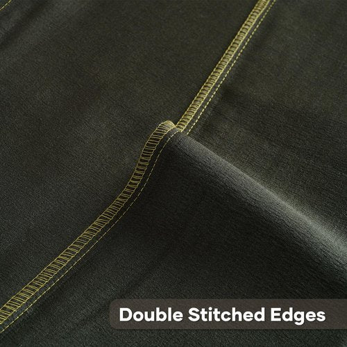 FUTEI Olive Green Decorative Throw Pillow Covers 18x18 Inch Set of 2,Soft Cozy Wheat Ear Striped Patterns Cushion Cases,Modern Home Decor for Couch Bed Living Room