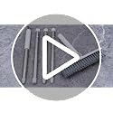 SetSail V-Shaped Grout Cleaner Brush with Adjustable Long Handle