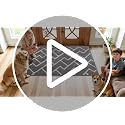 OLANLY Indoor Door Mat - Non-Slip, Dirt Resistant, 32x20, Grey