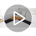 Plush Chenille Non-Slip Bathroom Rug 17"x24" - Absorbent & Soft
