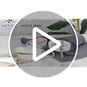 Ceramic White Marble Soap Dish Holder - Oval Design, Easy Clean