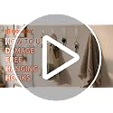 Damage-Free Wire Toggle Hooks Set with Adhesive Strips - 1 lb Capacity
