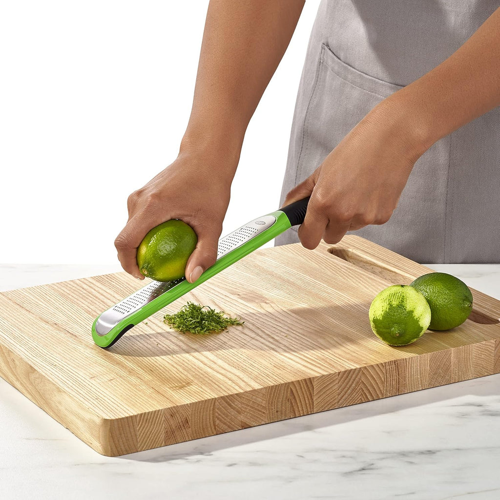 OXO Good Grips Zester & Grater - Precision Etched Blades for Effortless Citrus Zesting & Grating