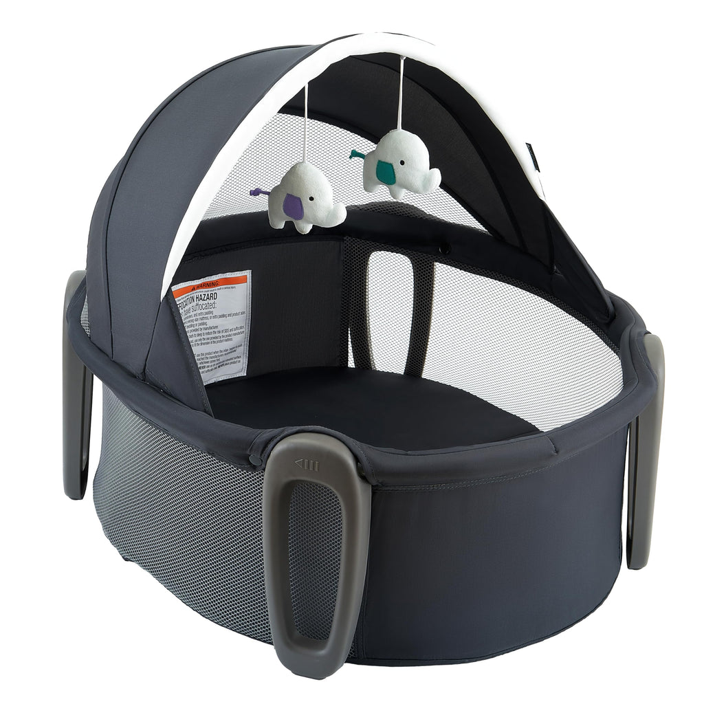 Pamo babe Portable Bassinet and Play Space Baby Dome Travel Crib for Newborn