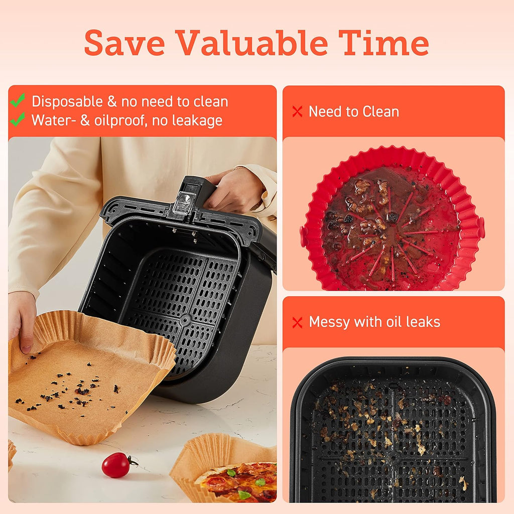 COSORI Air Fryer - TurboBlaze 6.0-Quart Compact Air Fryer with Roasting Function & Liners