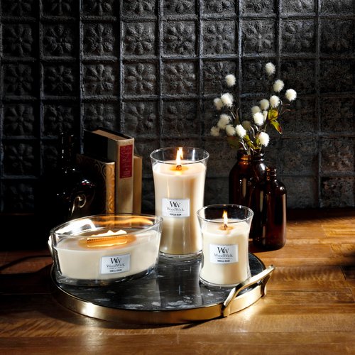 WOODWICK Candle Elipsa Vanilla Bean 76112E