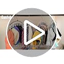 Eunhdet 3-Pack Metal Hat Hanger Organizer for Closet - Black, 30 Clips