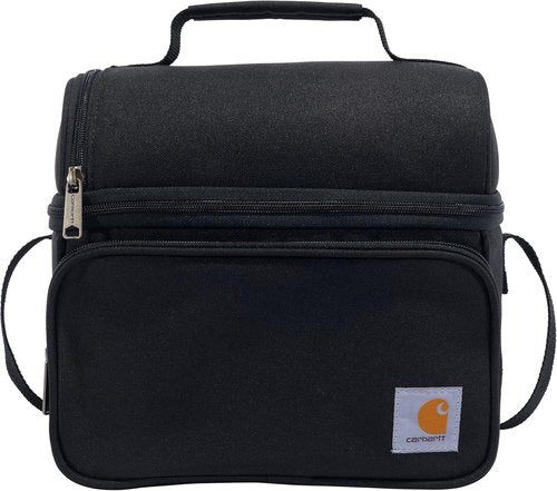 Carhartt Camping Cooler - Durable Soft Shell Lunch Bag for Work & Everyday Use | Black
