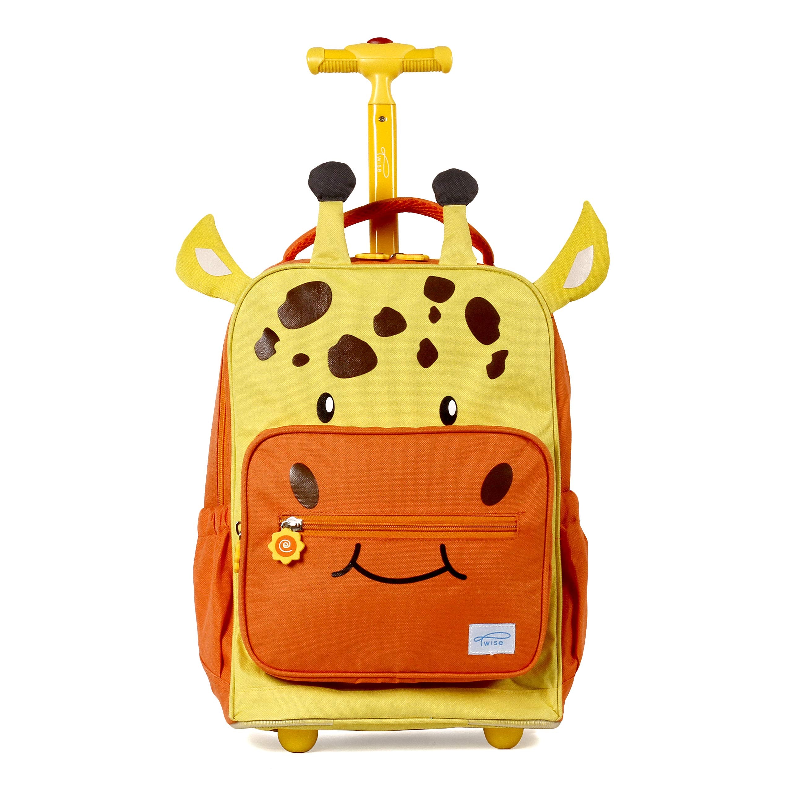TWISE SIDE-KICK SCHOOL, TRAVEL ROLLING BACKPACK FOR KIDS AND TODDLERS (PUP)