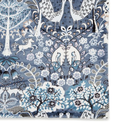 Fleece Cozy Life Throw Blanket, Enchantment Blue