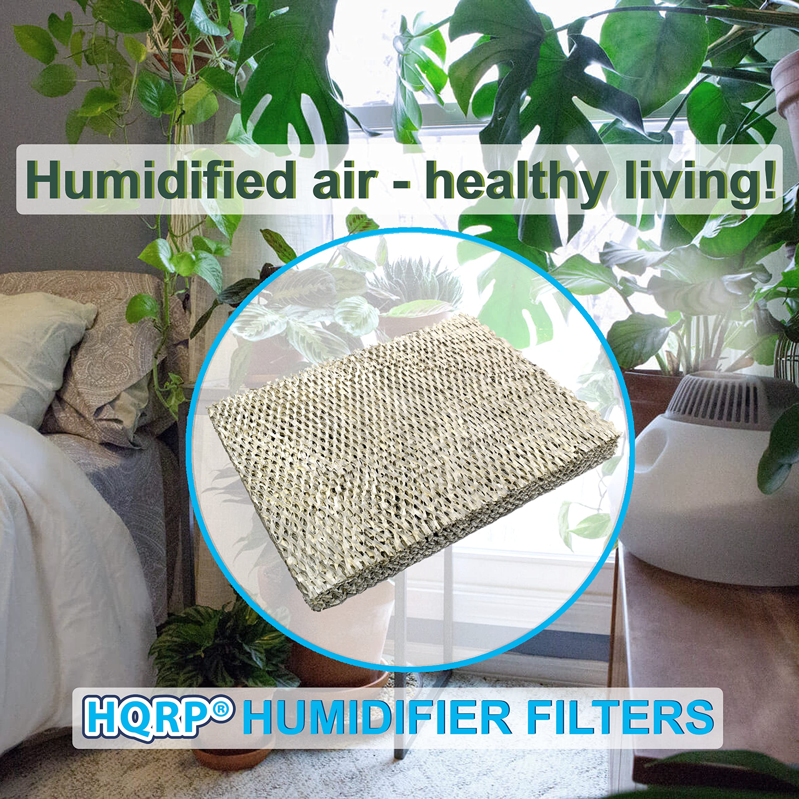 HQRP 2-Pack Water Filter Compatible with Totaline P110-3545; P110-LBP2217, P110-LBP2317, P110-LBP2417, P110-LFP1218, P110-LFP1318 Humidifiers