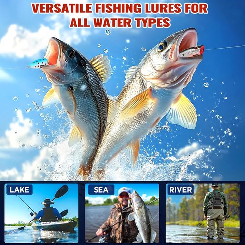 Advent Calendar 2025 | Fishing Gifts for Men & Teens - 24 Days Countdown with Tackle Lures