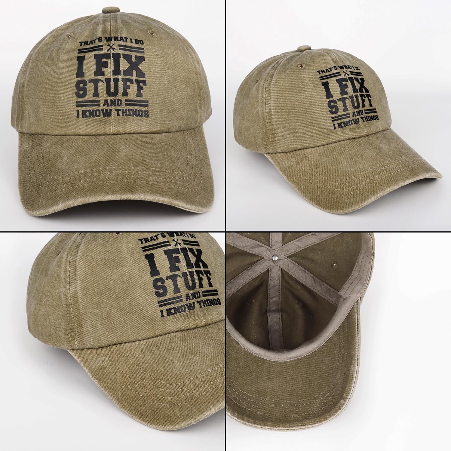 Skiennix Cotton Baseball Cap - Adjustable Fit | Perfect Gift Idea for Men's Birthdays