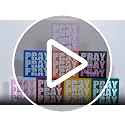 Inspirational Christian Wooden Box Sign - Pray Through It, 5x5