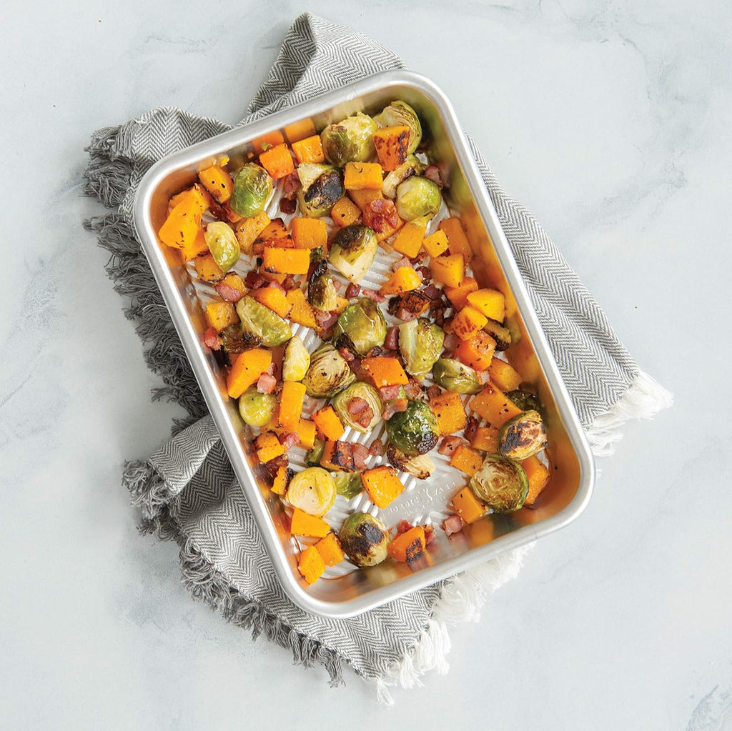 Nordic Ware Prism Baking Eighth Sheet - Durable Non-Stick Design | Perfect for Small Batches