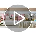 Artscope Easter Rabbit Throw Pillow Covers 18x18 Inch - Set of 4