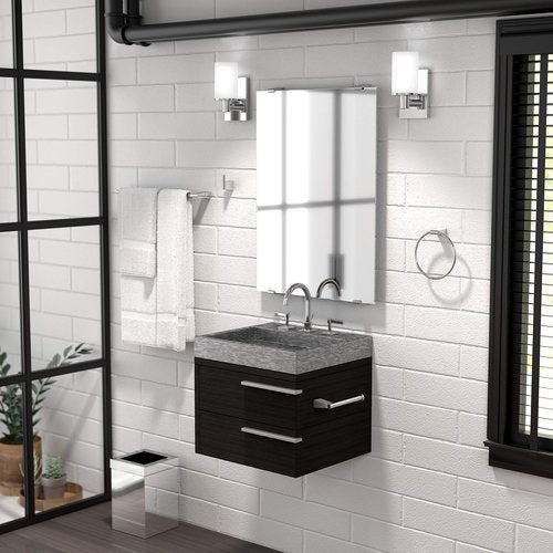 Gatco 4715 Bleu Collection / Single Wall Mounted 2.25" H Robe and Towel Hook, Chrome
