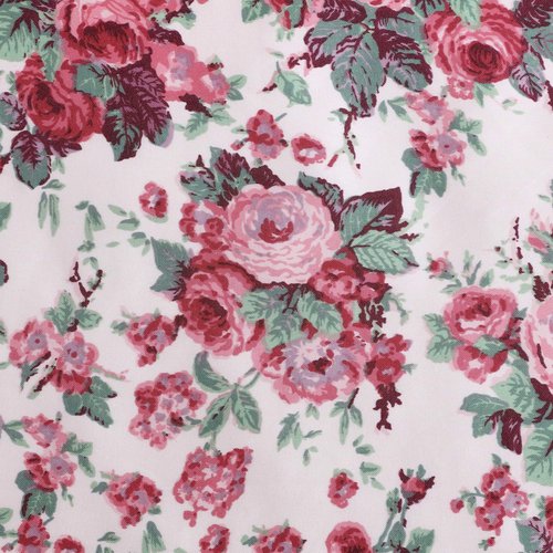Betsey Johnson - King Bed Sheets, Satin Bedding Set with Matching Pillowcases, Wrinkle & Fade Resistant, Silky Smooth for Healthy Hair (Vintage Floral Pink)