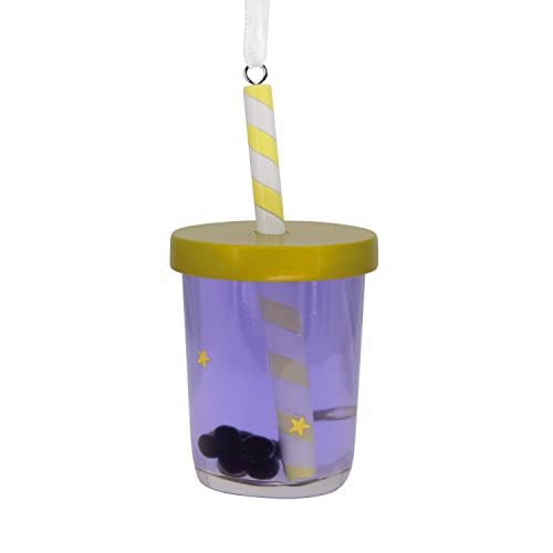 Hallmark Bubble Tea Christmas Ornament - Fun Resin Decoration
