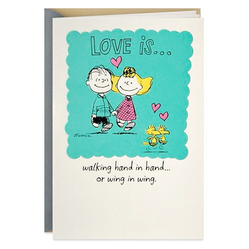 Hallmark Peanuts Anniversary Card with Sweet Sentiment