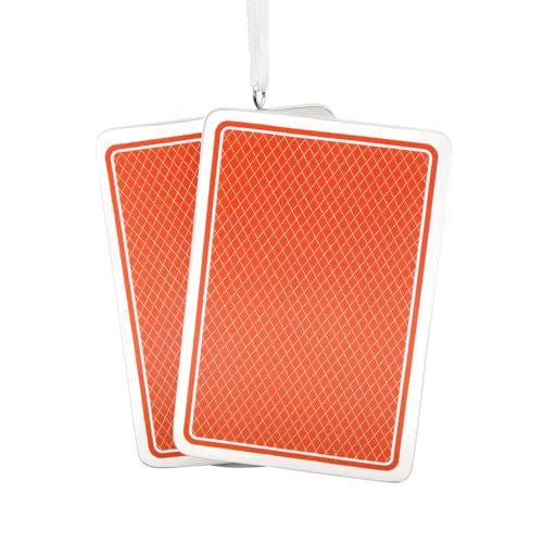 Poker Chips and Cards Christmas Ornament - Holiday Hobby Gift