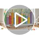 Extra Large Back to School Pencil Window Clings - 3 Sheets