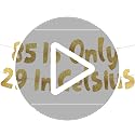 85th Birthday Gold Glitter Banner - Pre-Strung 85th Milestone Party Decor