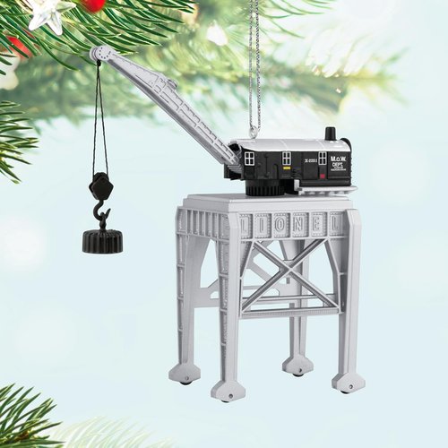 Hallmark Keepsake Christmas Ornament - Lionel M.O.W. Gantry Crane | Perfect Gift for Train Lovers