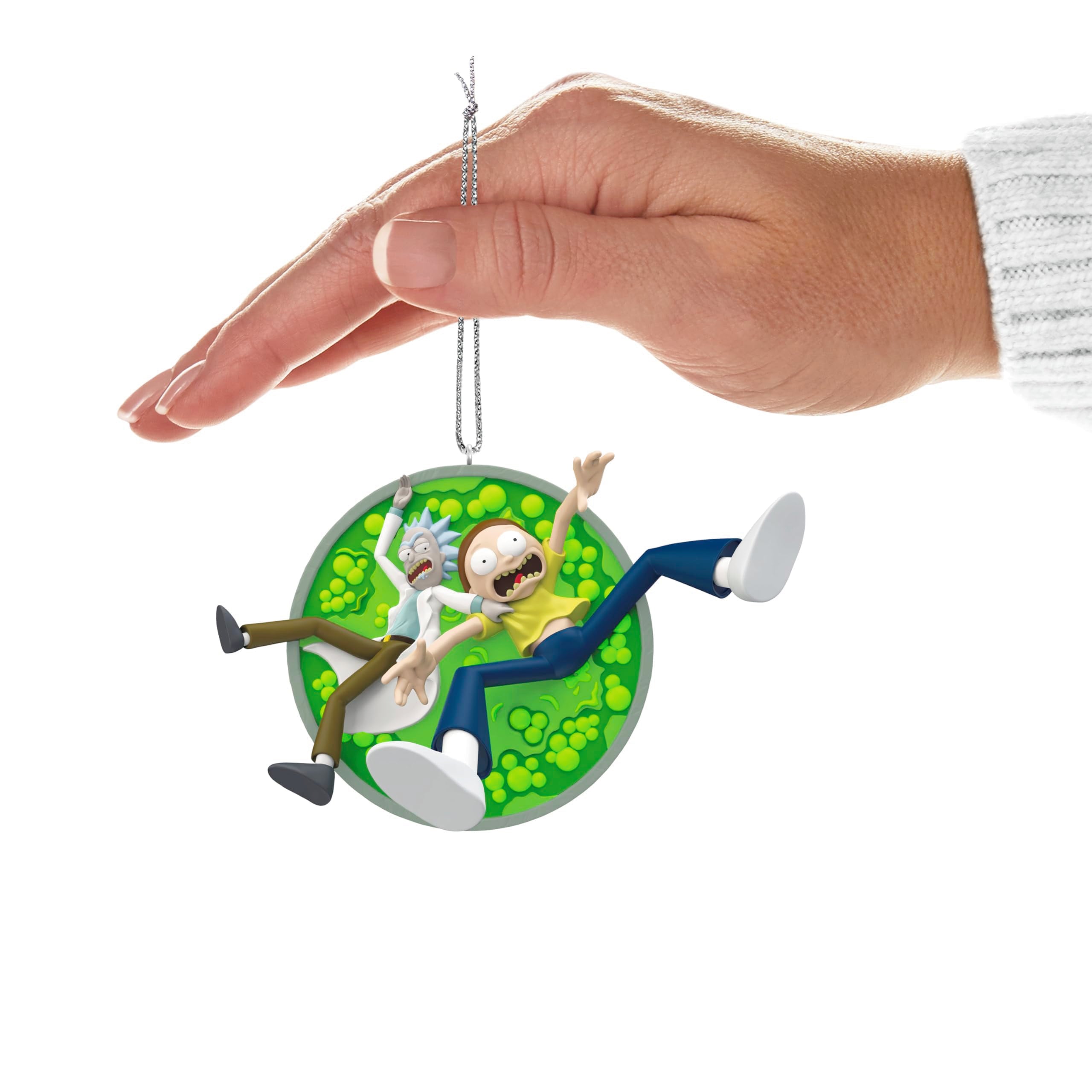 Hallmark Keepsake Christmas Ornament 2024, Rick and Morty "The Vat of Acid", Cartoon Gifts