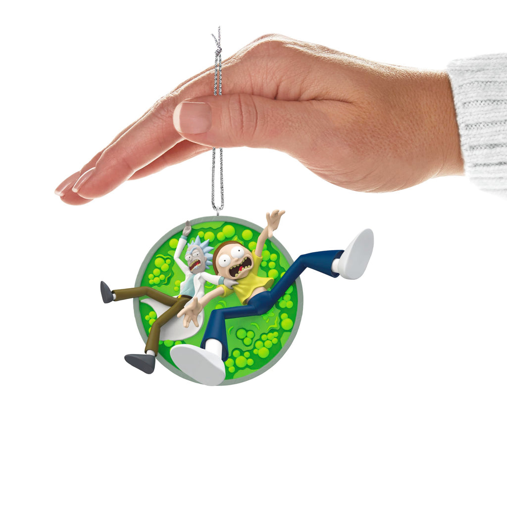 Hallmark Keepsake Christmas Ornament 2024, Rick and Morty "The Vat of Acid", Cartoon Gifts