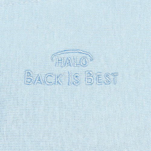 HALO Sleepsack Swaddle - 100% Organic Cotton Newborn Gift Set | TOG 1.5, 0-3 Months, Chambray