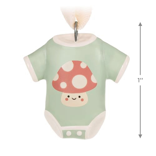 Hallmark Keepsake 2024 Miniature Baby Bodysuit Christmas Ornament