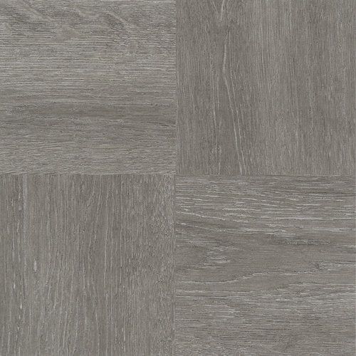 Achim Home Decor Nexus Self-Adhesive Vinyl Floor Tiles - Charcoal Grey Wood Pattern, 12" x 12", 20 Tiles - Easy Peel & Stick DIY Flooring for Any Room