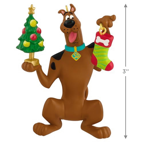 Hallmark Keepsake Christmas Ornament 2025, Scooby-Doo Festive Scooby, Cartoon Gifts