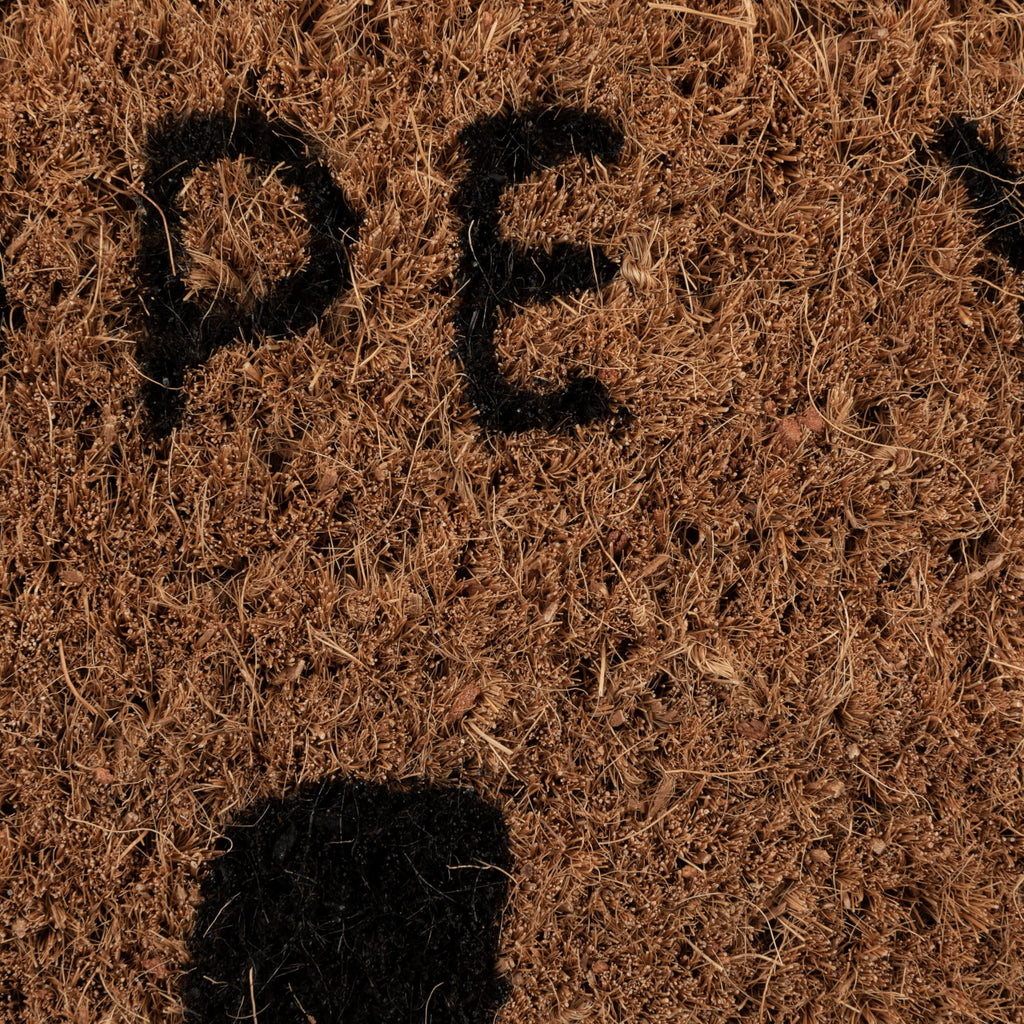 Creative Co-Op "I Hope You Brought Wine" Rectangle Coir Doormat