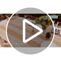 6 Pack Burlap Lace Table Runners 14x72 Inches No-Fray Natural Decor