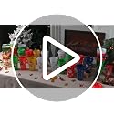 24 Pcs Christmas Coffee Tumblers with Lids - 16 oz Winter Gift Set
