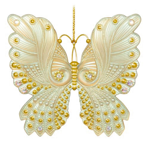 Hallmark Keepsake Christmas Ornament 2025, Brilliant Butterflies, Gifts for Nature Lovers